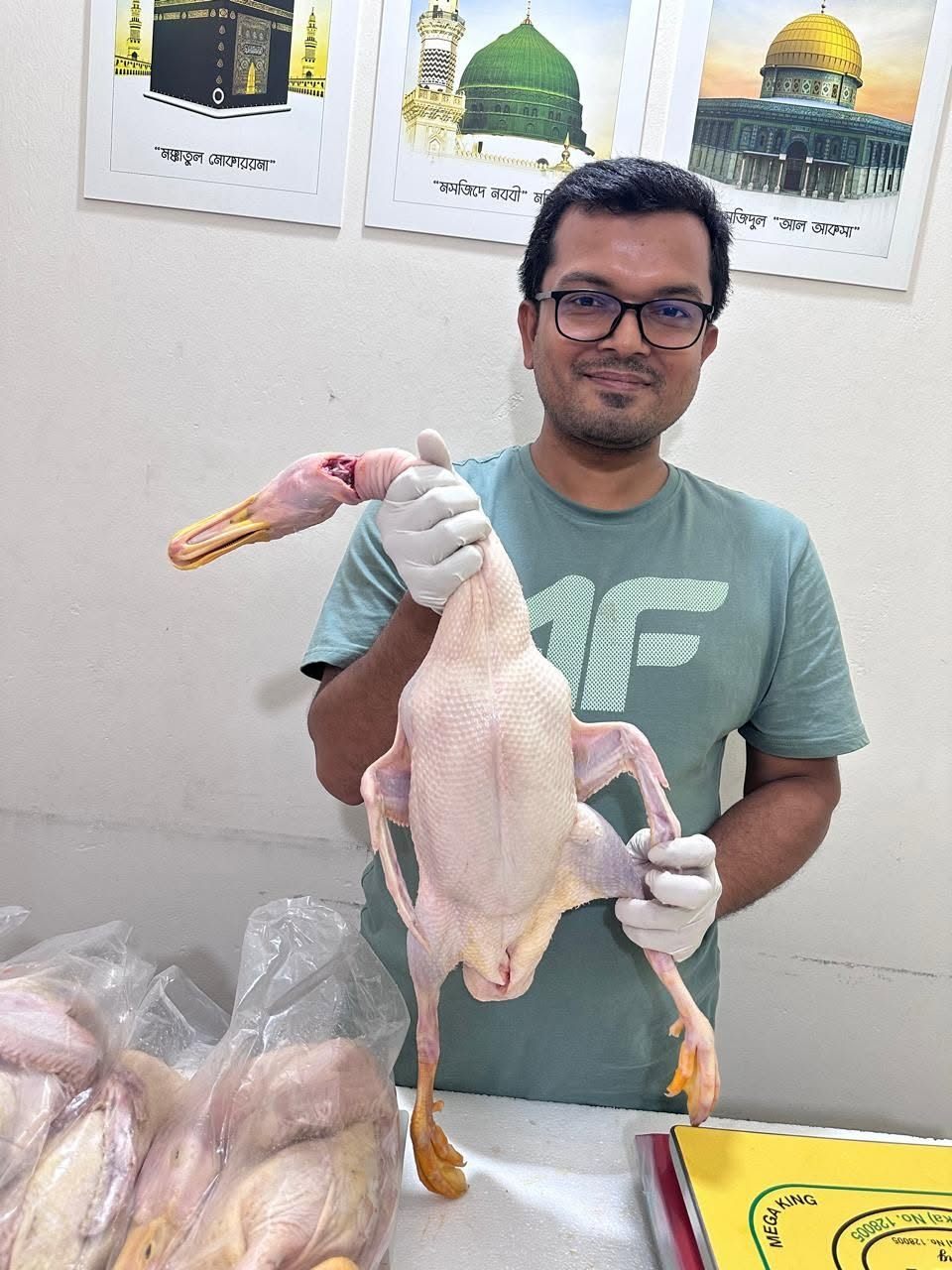 হালাল জবাই করা হাঁস